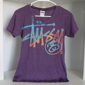 Stussy Graphic V-neck